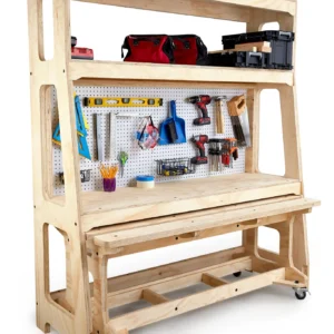6-foot storage + workbench